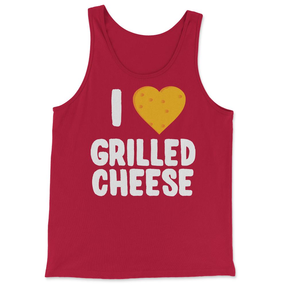 I Love Grilled Cheese - Tank Top - Red