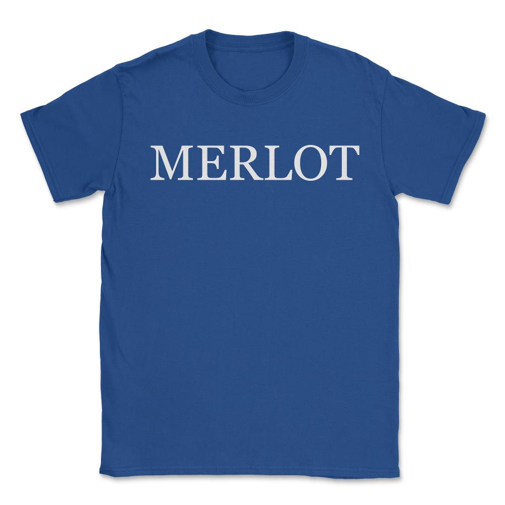 Merlot Costume - Unisex T-Shirt - Royal Blue