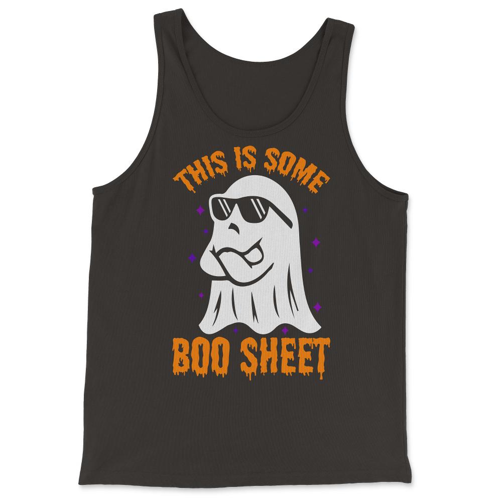 This is Some Boo Sheet Funny Halloween - Tank Top - Black