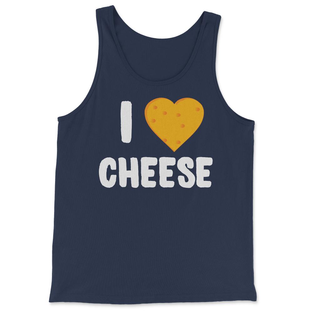 I Love Cheese - Tank Top - Navy