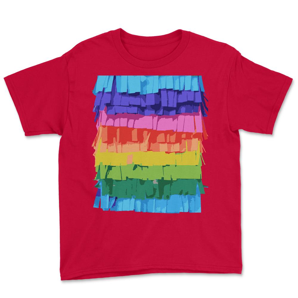 Pinata Easy Costume - Youth Tee - Red