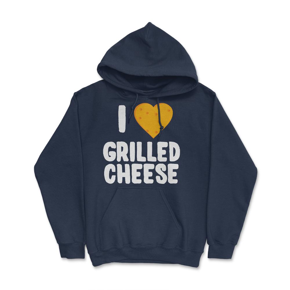I Love Grilled Cheese - Hoodie - Navy