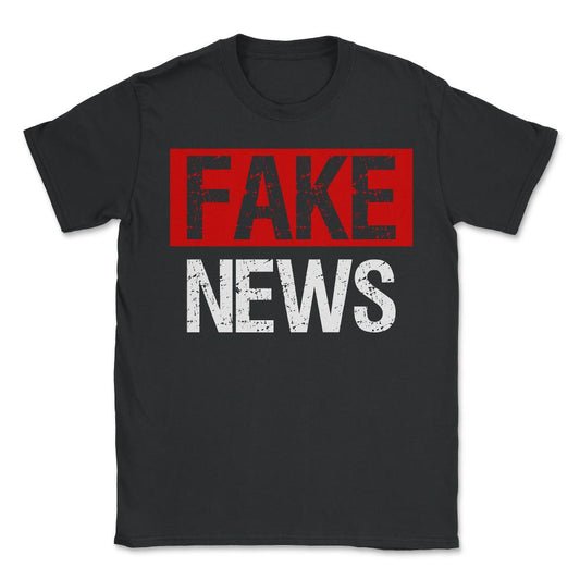 Fake News Costume - Unisex T-Shirt - Black