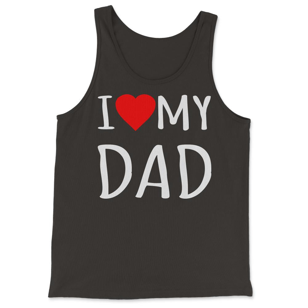 I Love My Dad - Tank Top - Black