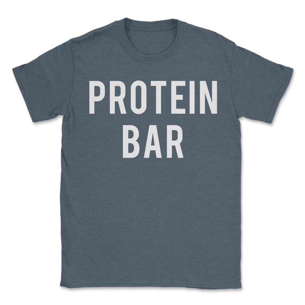 Protein Bar - Unisex T-Shirt - Dark Grey Heather
