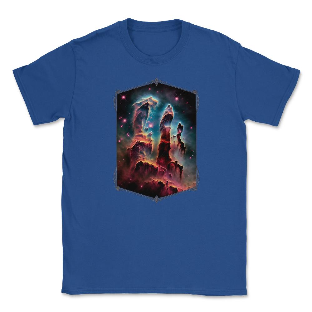 Pillars of Creation - Unisex T-Shirt - Royal Blue