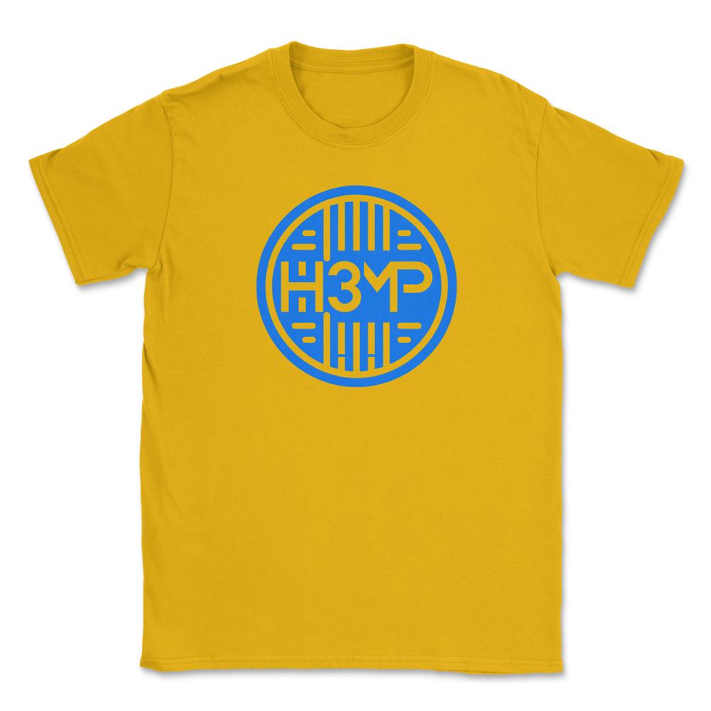 DJ H3MP Official Logo Unisex T-Shirt - Gold