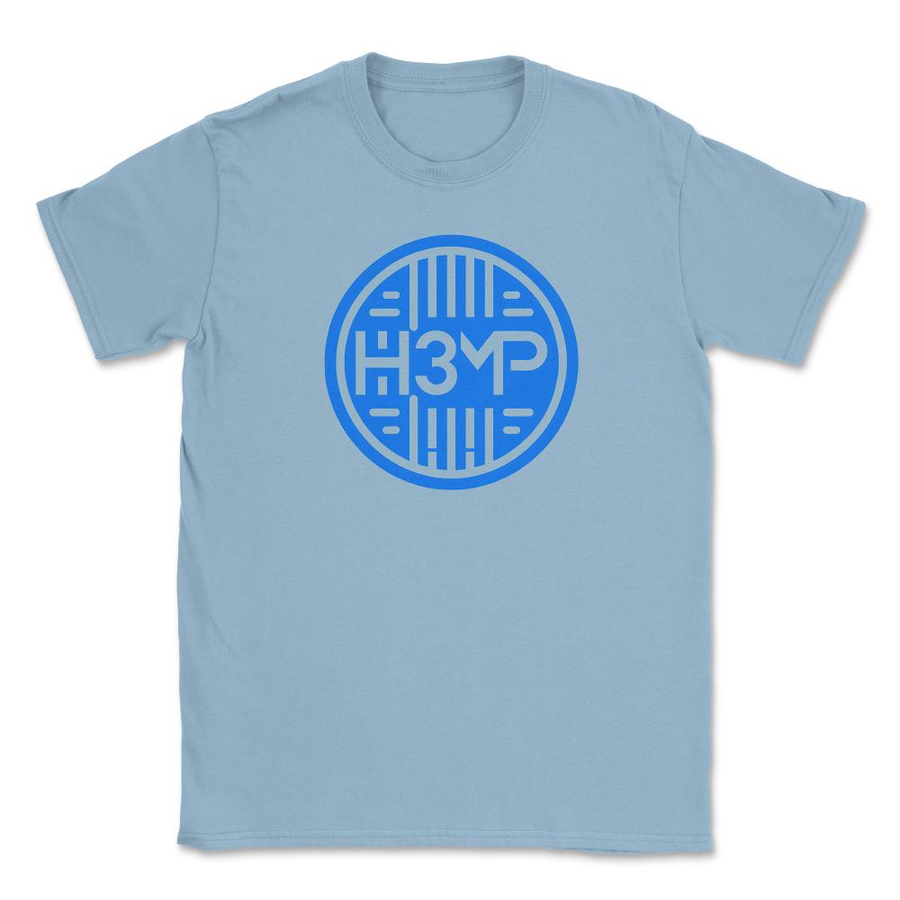 DJ H3MP Official Logo Unisex T-Shirt - Light Blue