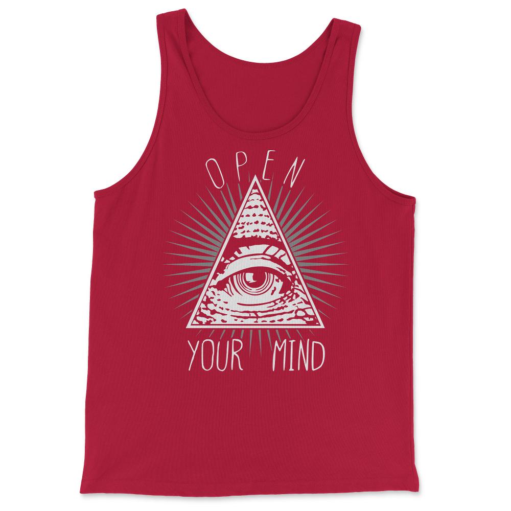 Open Your Mind Third Eye - Tank Top - Red