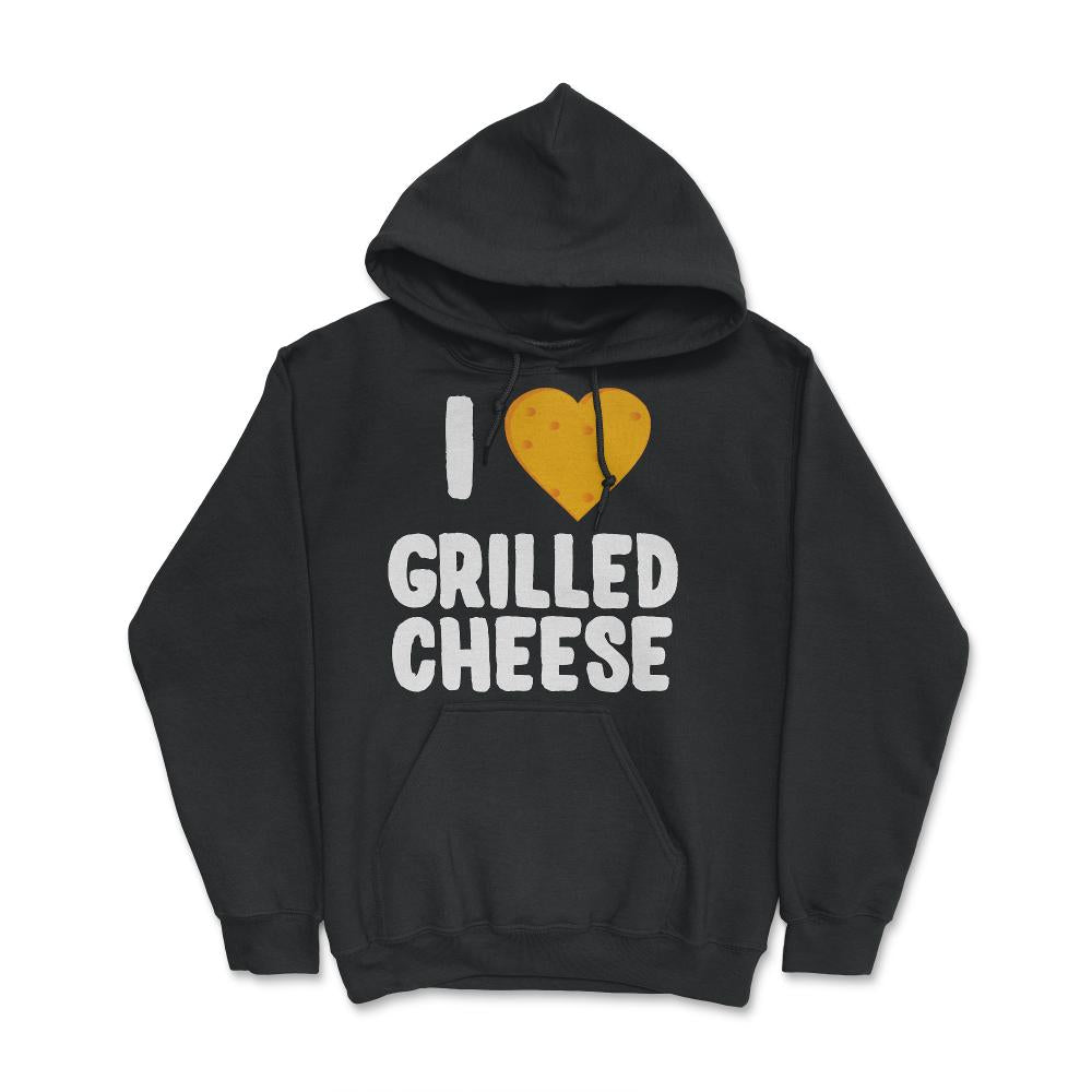 I Love Grilled Cheese - Hoodie - Black