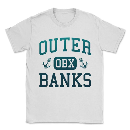 Outer Banks NC North Carolina OBX Unisex T-Shirt - White