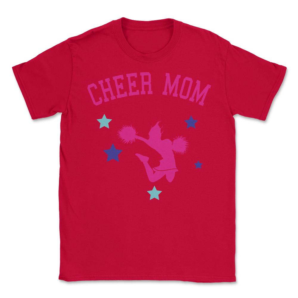 Cheer Mom - Unisex T-Shirt - Red