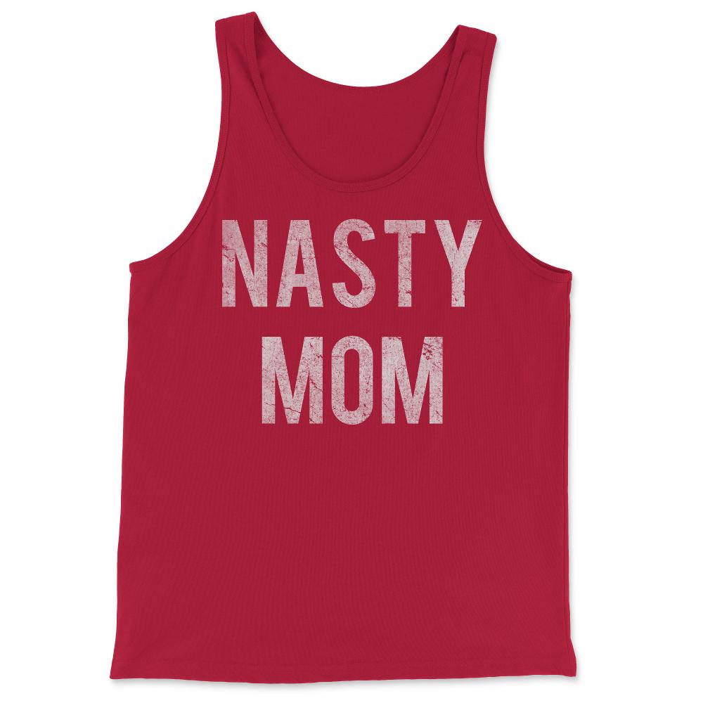 Nasty Mom Retro - Tank Top - Red