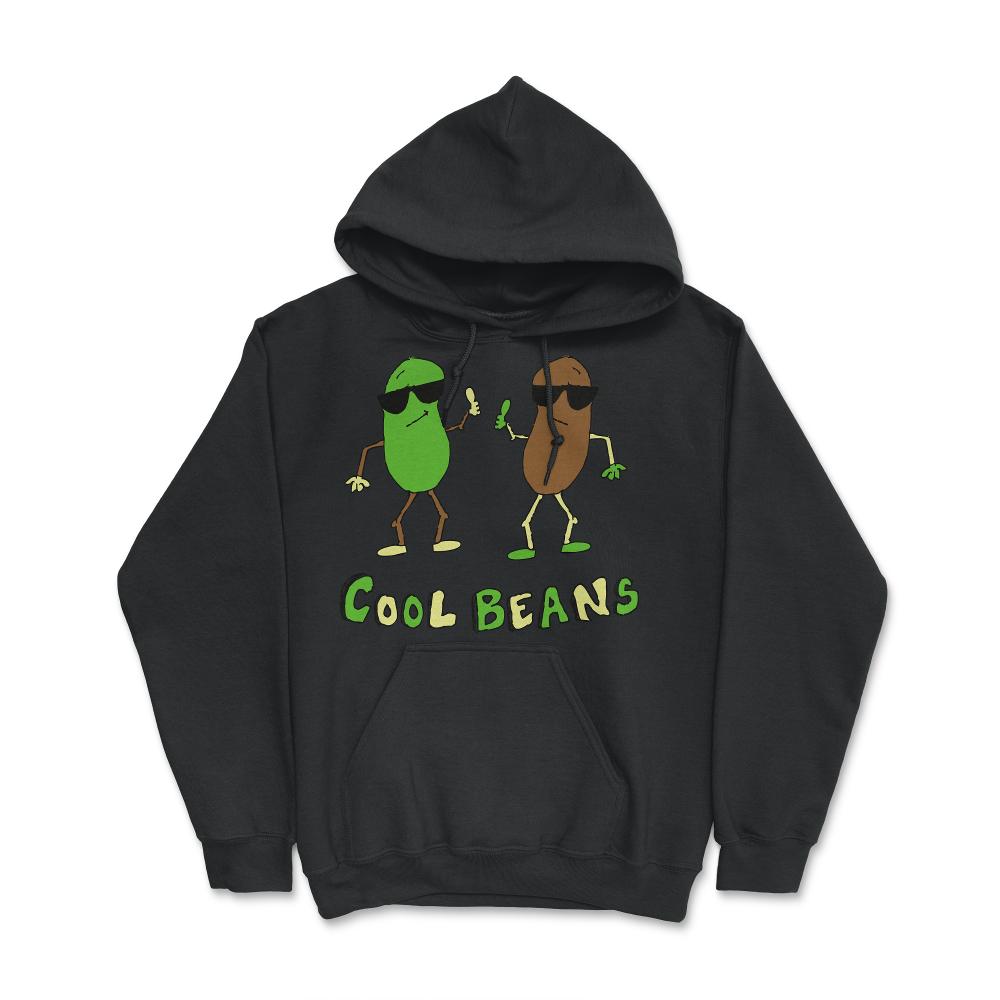 Retro Cool Beans - Hoodie - Black