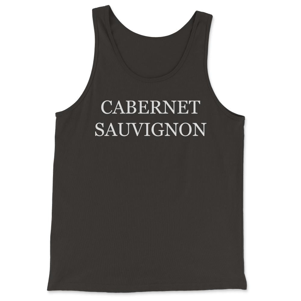 Cabernet Sauvignon Wine Costume - Tank Top - Black
