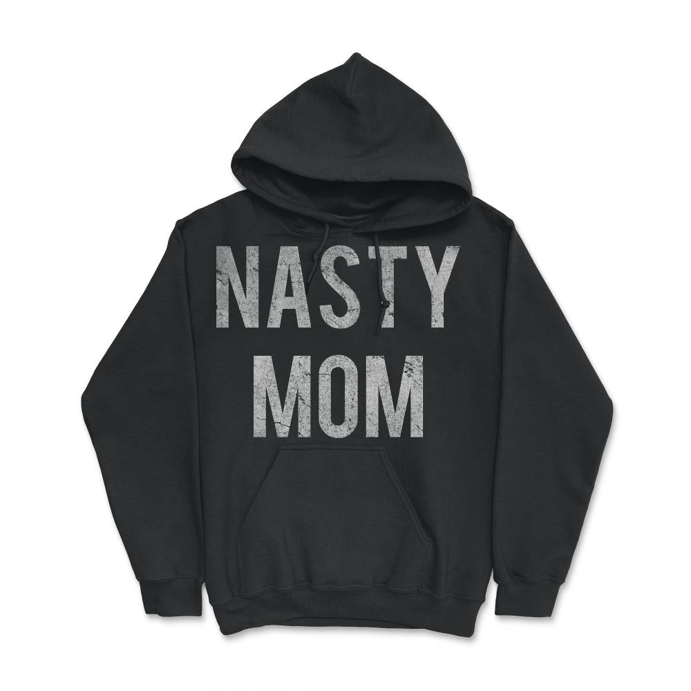 Nasty Mom Retro - Hoodie - Black