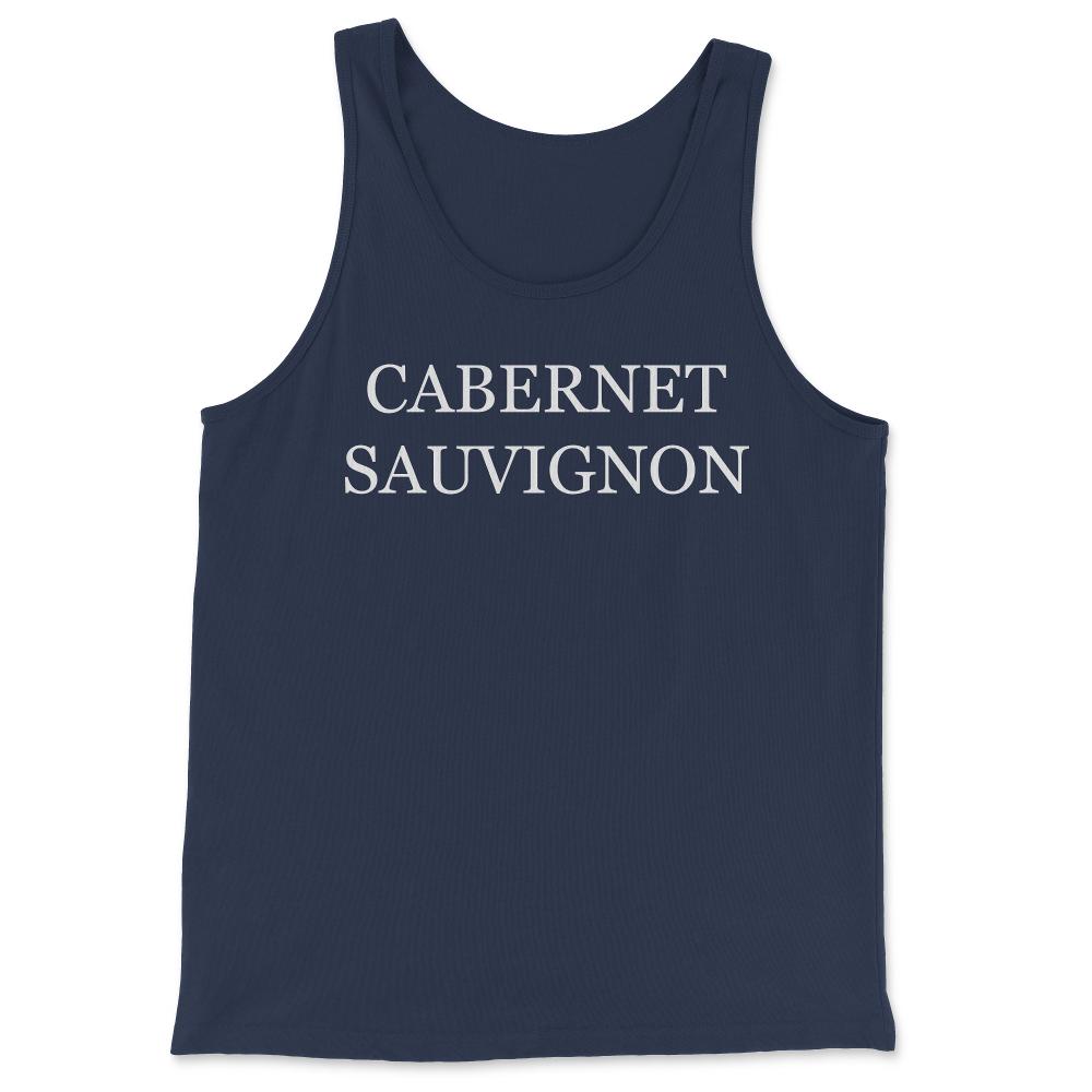 Cabernet Sauvignon Wine Costume - Tank Top - Navy