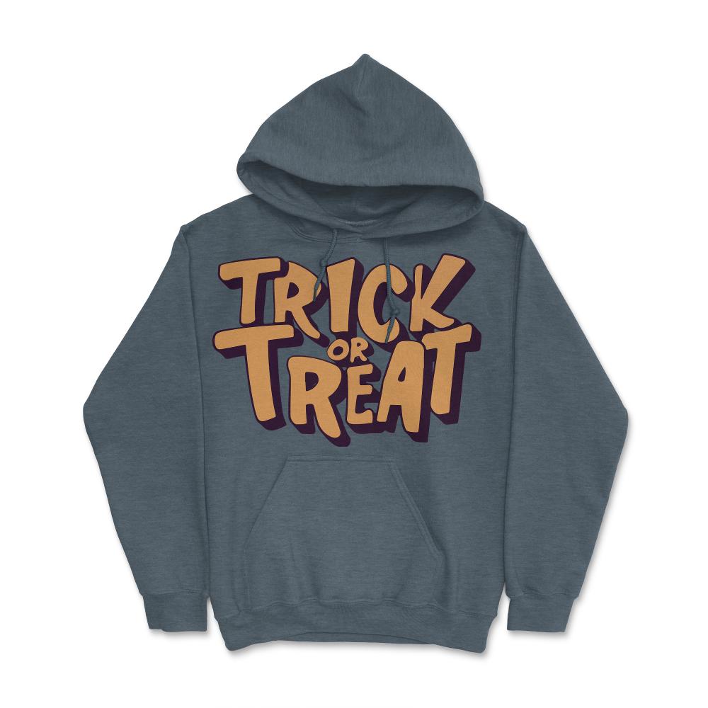 Trick or Treat Halloween - Hoodie - Dark Grey Heather