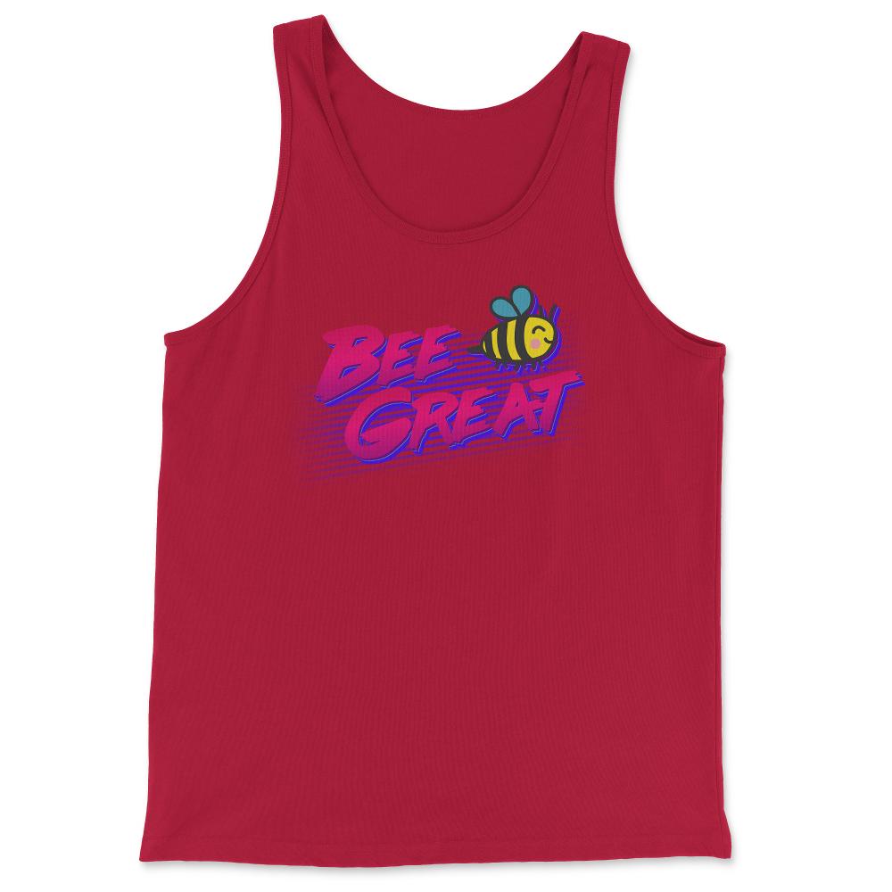 Bee Great Retro - Tank Top - Red