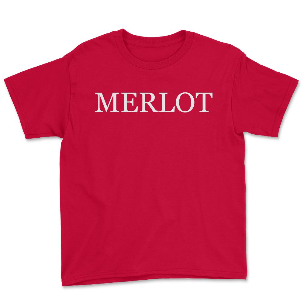 Merlot Costume - Youth Tee - Red
