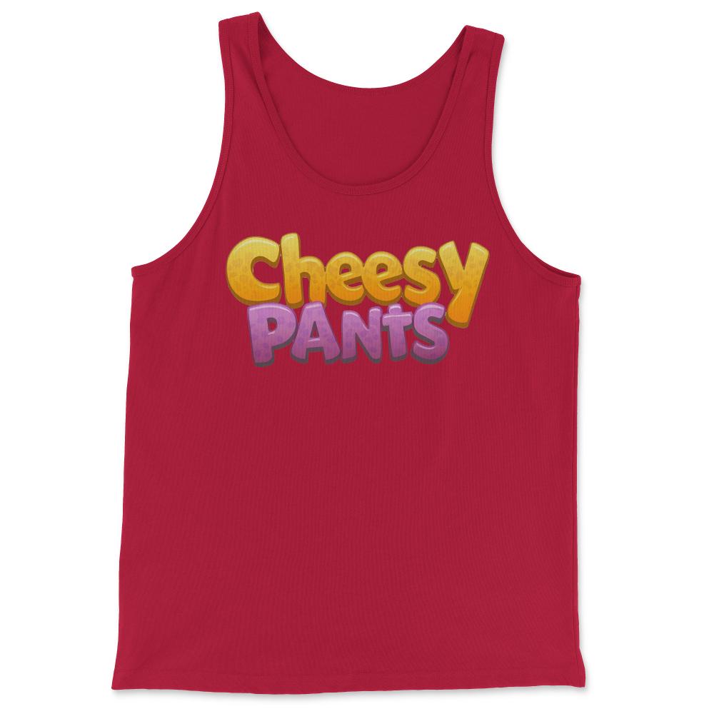 CheesyPants Logo - Tank Top - Red