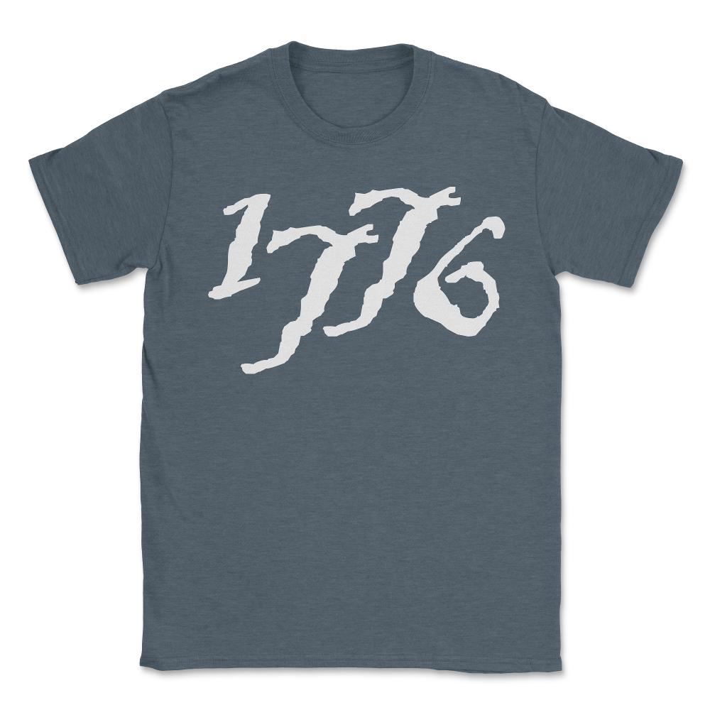 1776 - Unisex T-Shirt - Dark Grey Heather