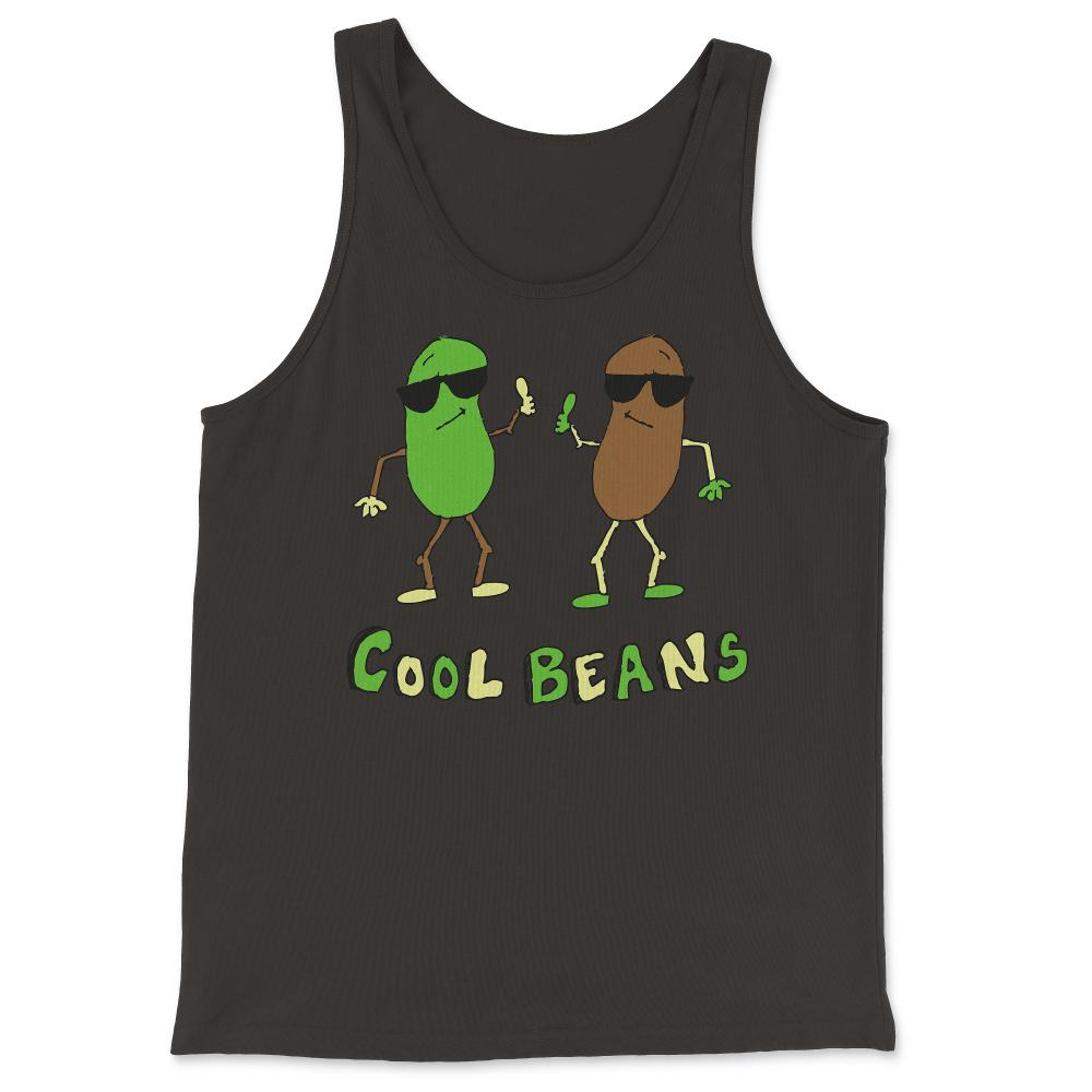 Retro Cool Beans - Tank Top - Black