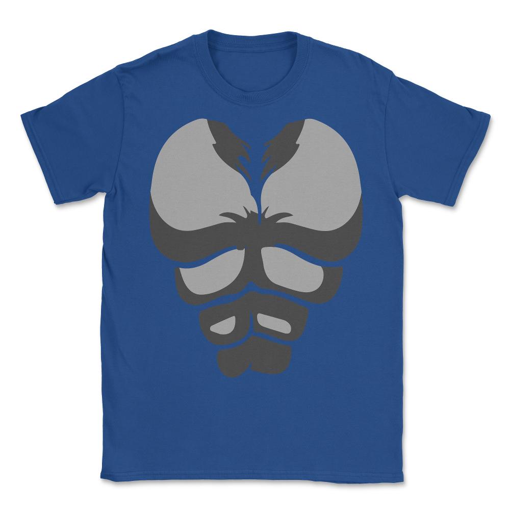 Gorilla Monkey Chest Costume - Unisex T-Shirt - Royal Blue