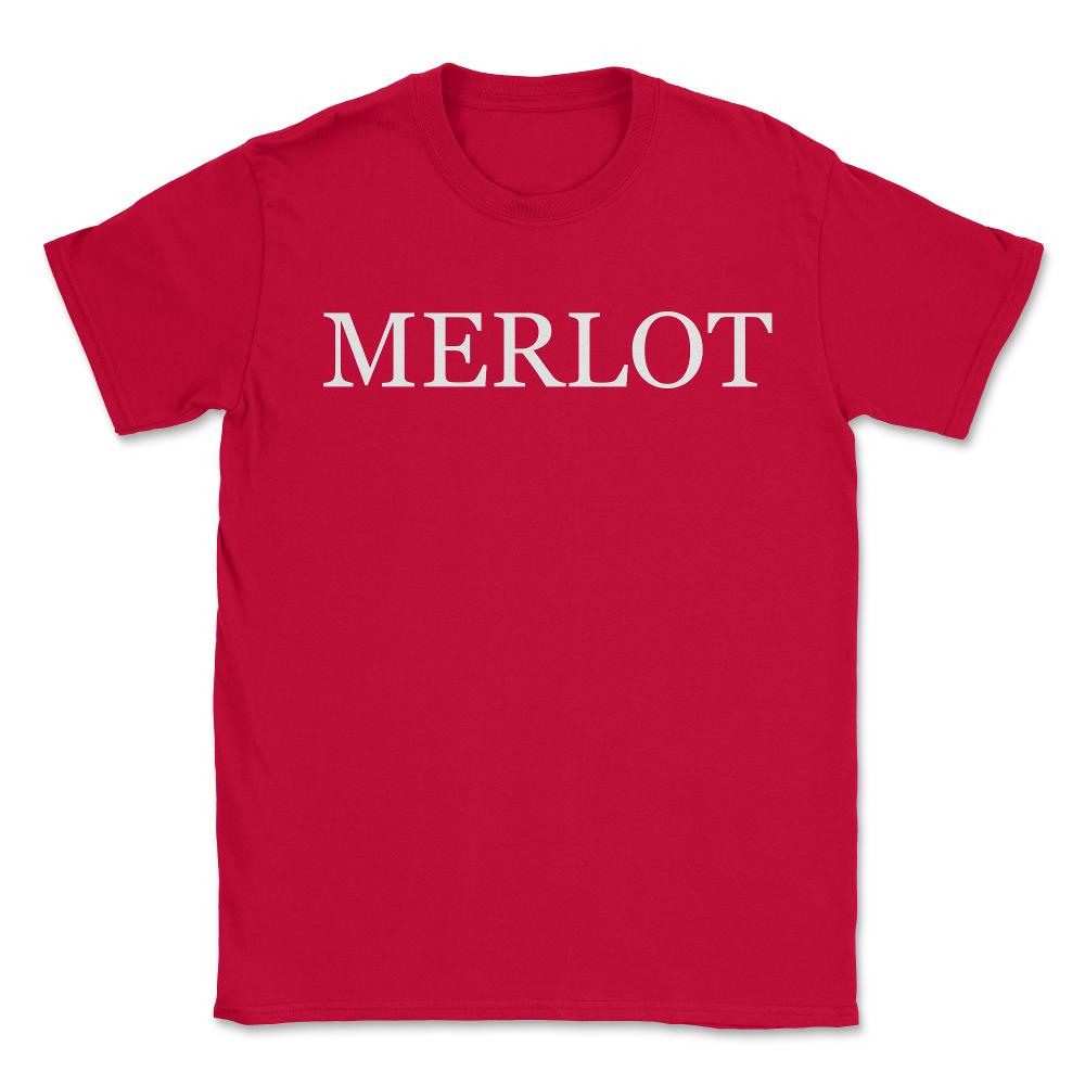 Merlot Costume - Unisex T-Shirt - Red