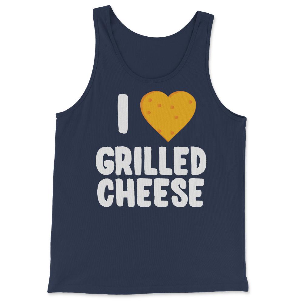 I Love Grilled Cheese - Tank Top - Navy