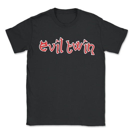 Evil Twin Easy Halloween Costume - Unisex T-Shirt - Black