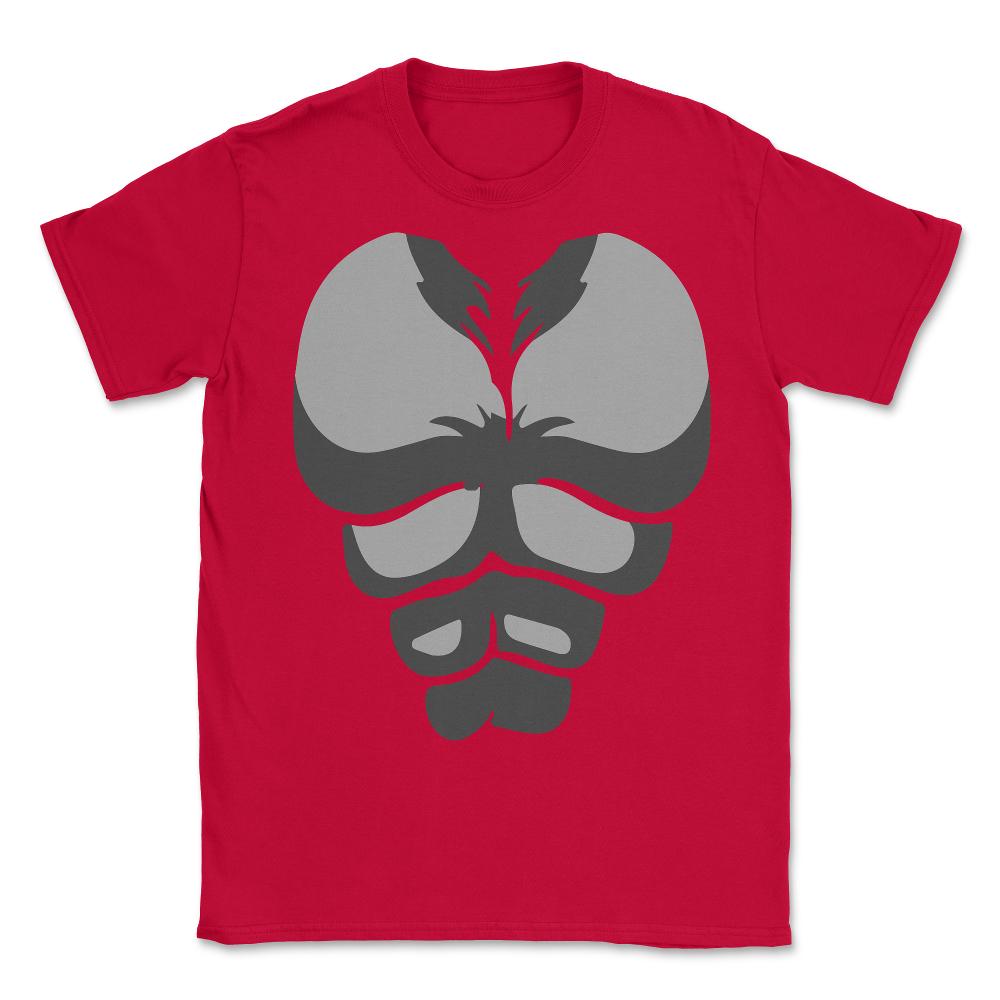 Gorilla Monkey Chest Costume - Unisex T-Shirt - Red