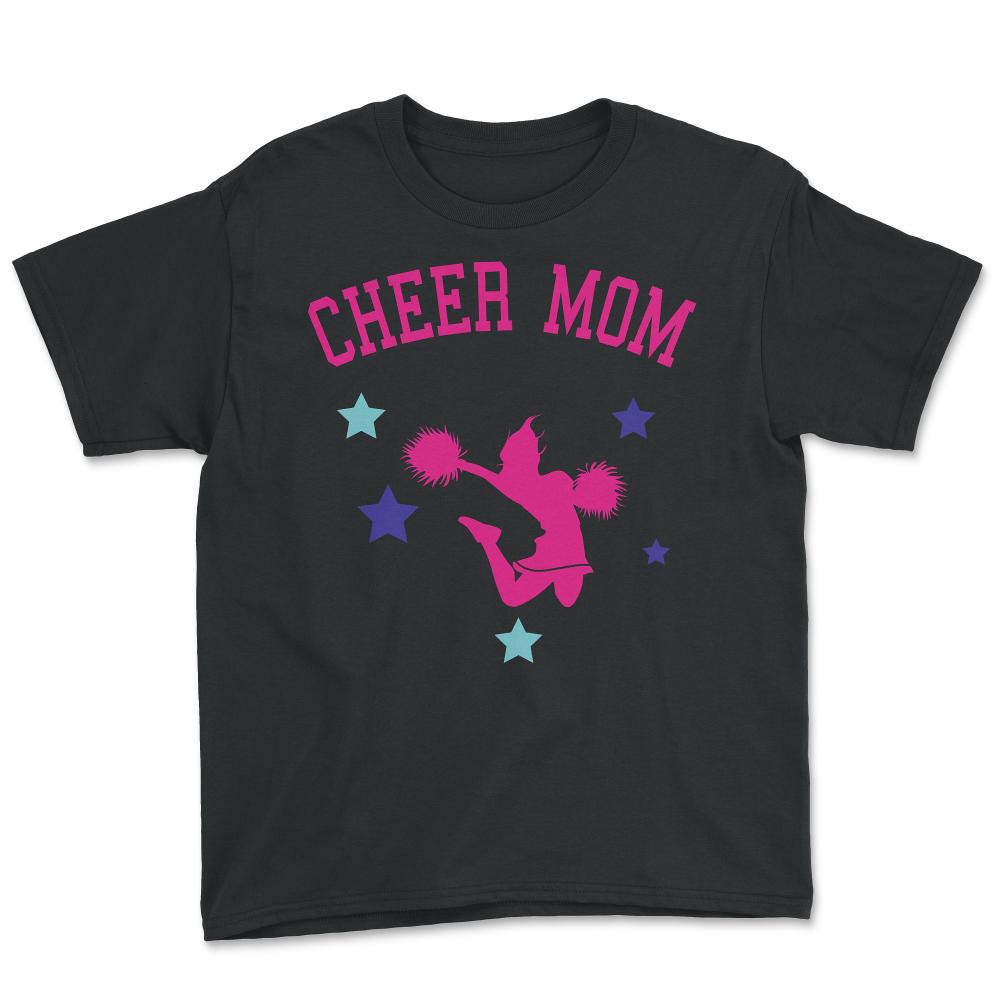 Cheer Mom - Youth Tee - Black
