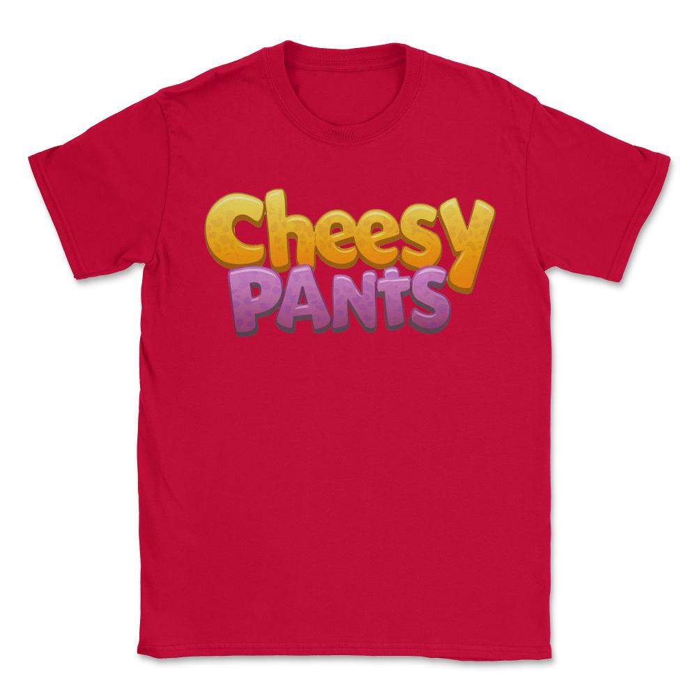 CheesyPants Logo - Unisex T-Shirt - Red