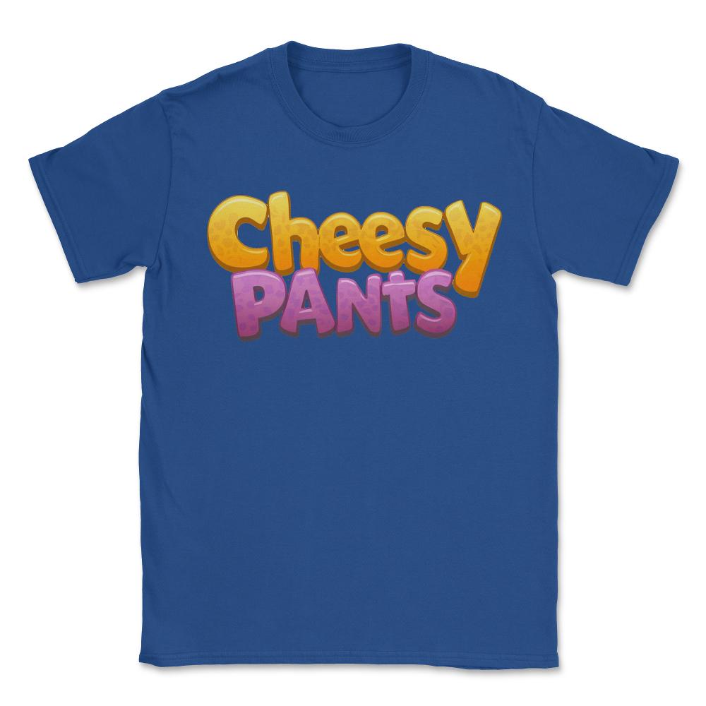 CheesyPants Logo - Unisex T-Shirt - Royal Blue