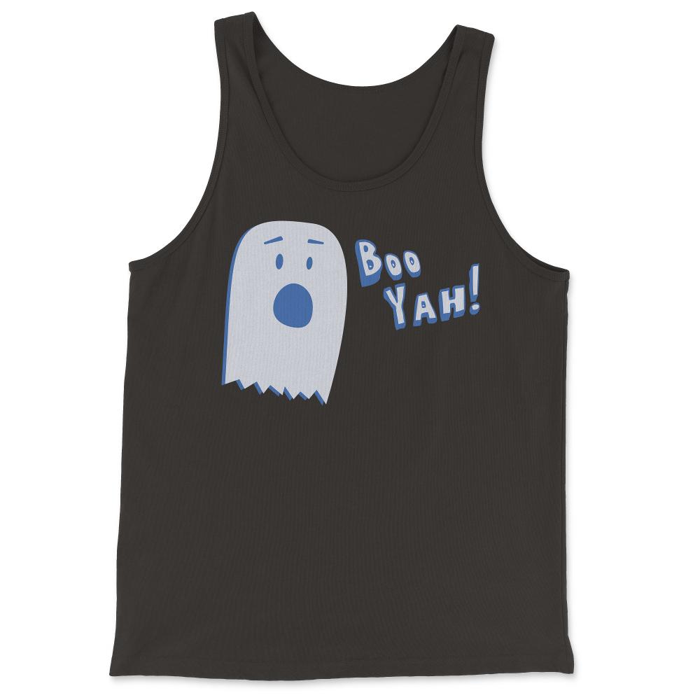 Booyah Funny Halloween Ghost - Tank Top - Black