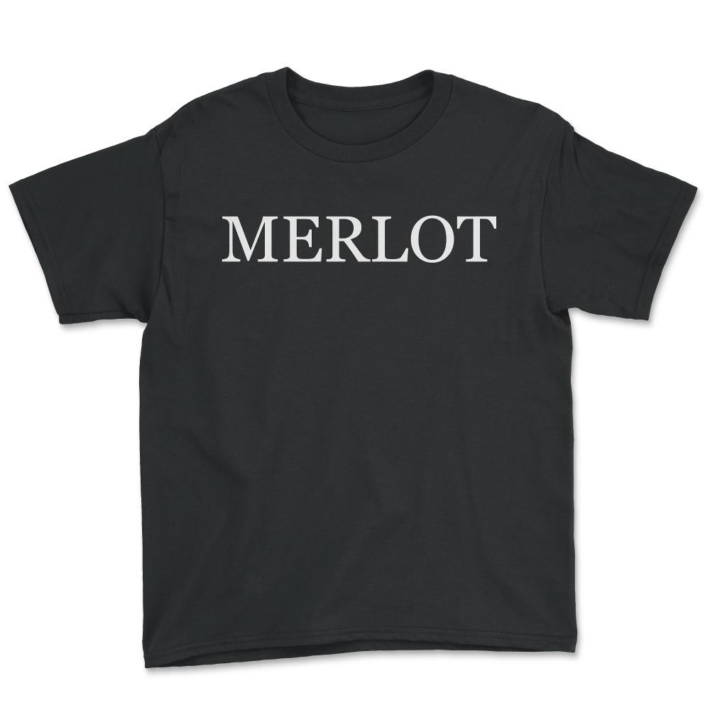Merlot Costume - Youth Tee - Black