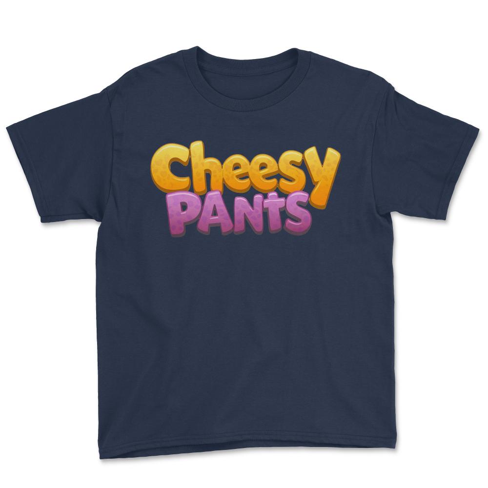 CheesyPants Logo - Youth Tee - Navy