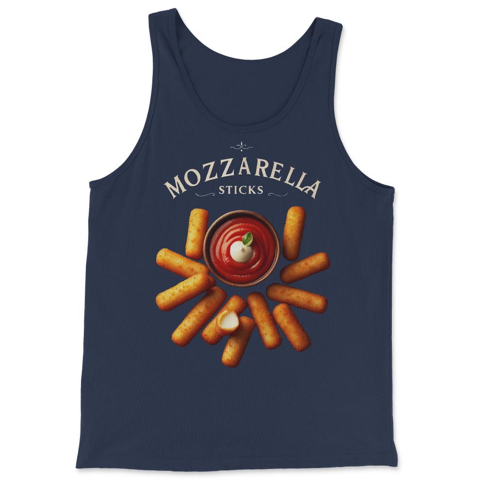 Mozzarella Sticks - Tank Top - Navy