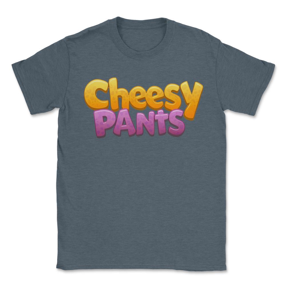 CheesyPants Logo - Unisex T-Shirt - Dark Grey Heather