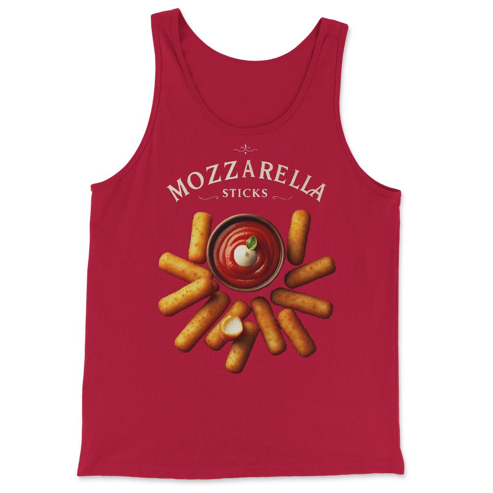 Mozzarella Sticks - Tank Top - Red