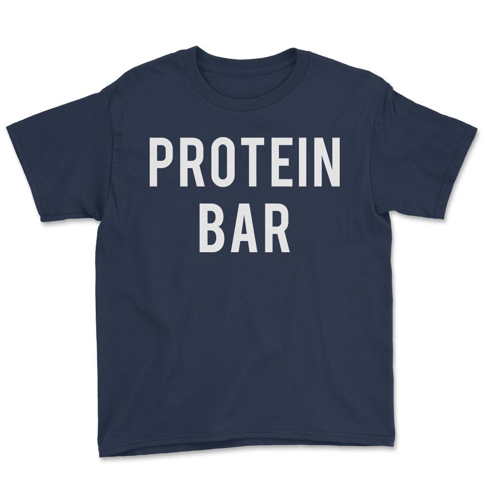Protein Bar - Youth Tee - Navy