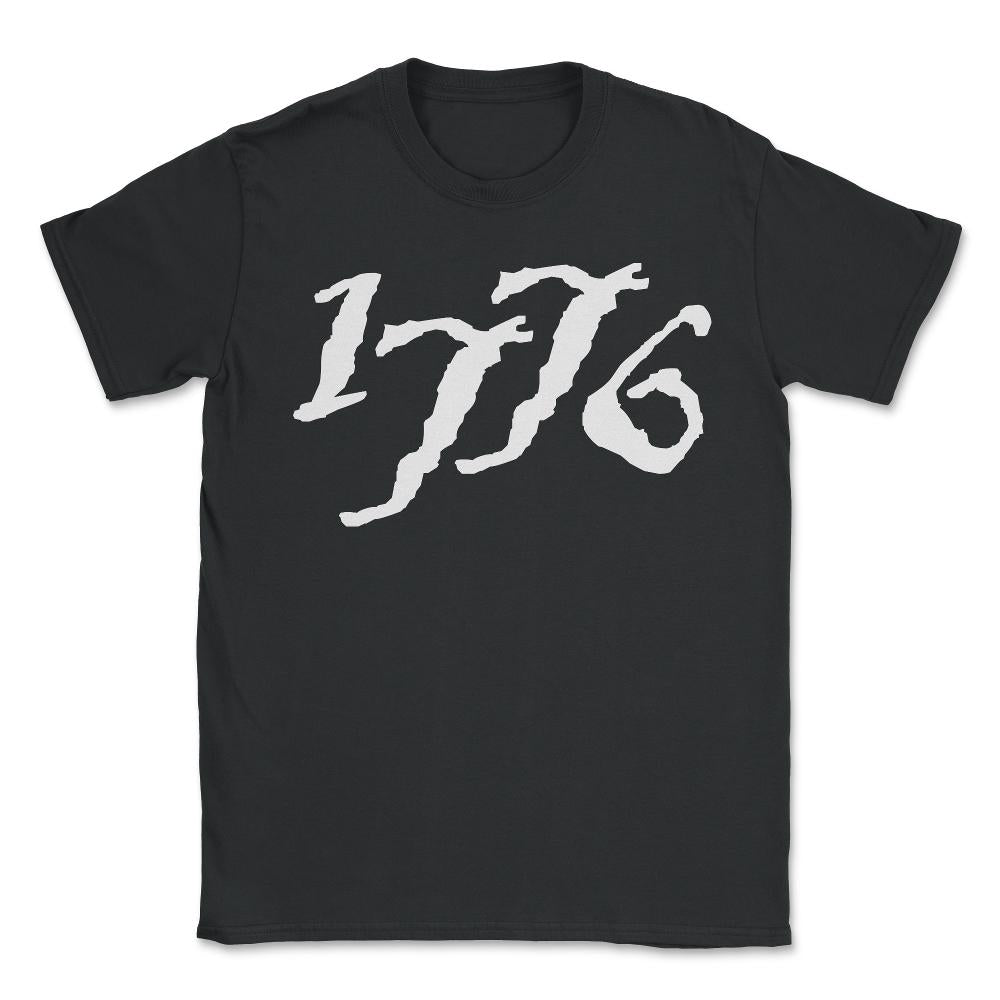 1776 - Unisex T-Shirt - Black