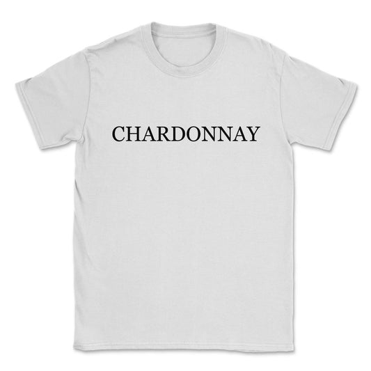 Chardonnay Wine Costume Unisex T-Shirt - White