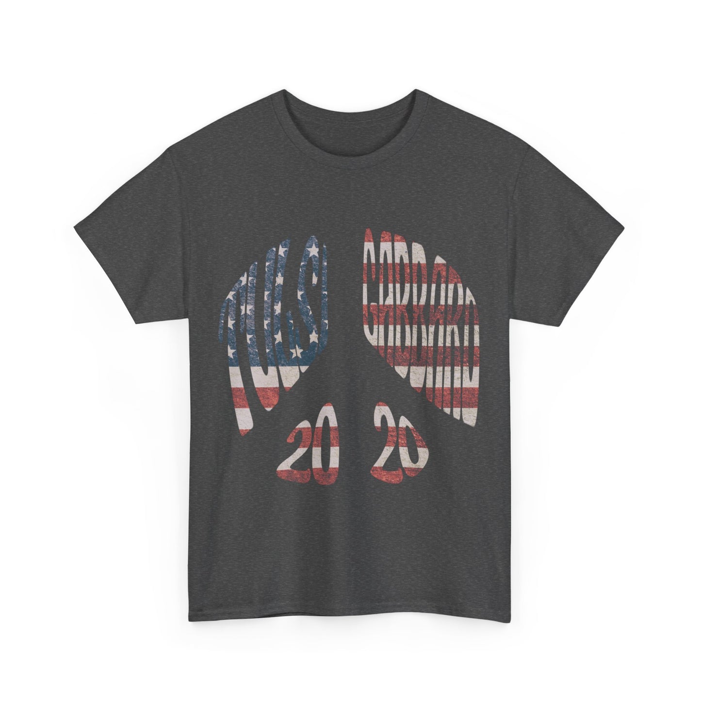 Tulsi Gabbard Peace in 2020 US Flag Unisex Graphic T-Shirt, Sizes S-5XL