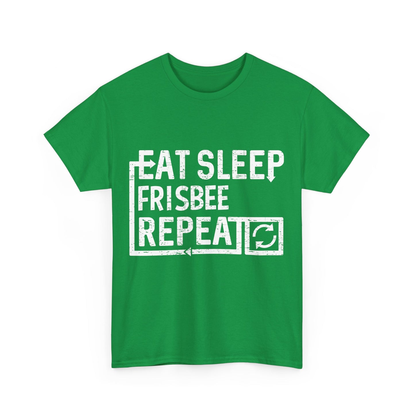 Eat Sleep Frisbee Unisex Graphic T-Shirt, Sizes S-5XL