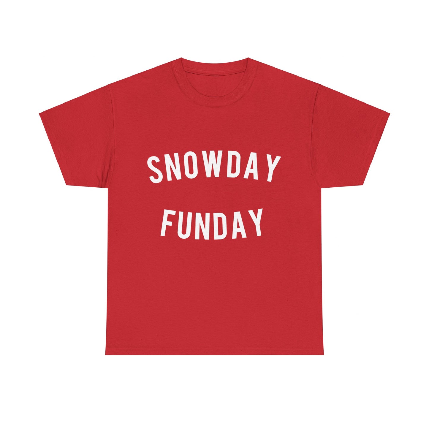 Snowday Funday Unisex Graphic T-Shirt, Sizes S-5XL