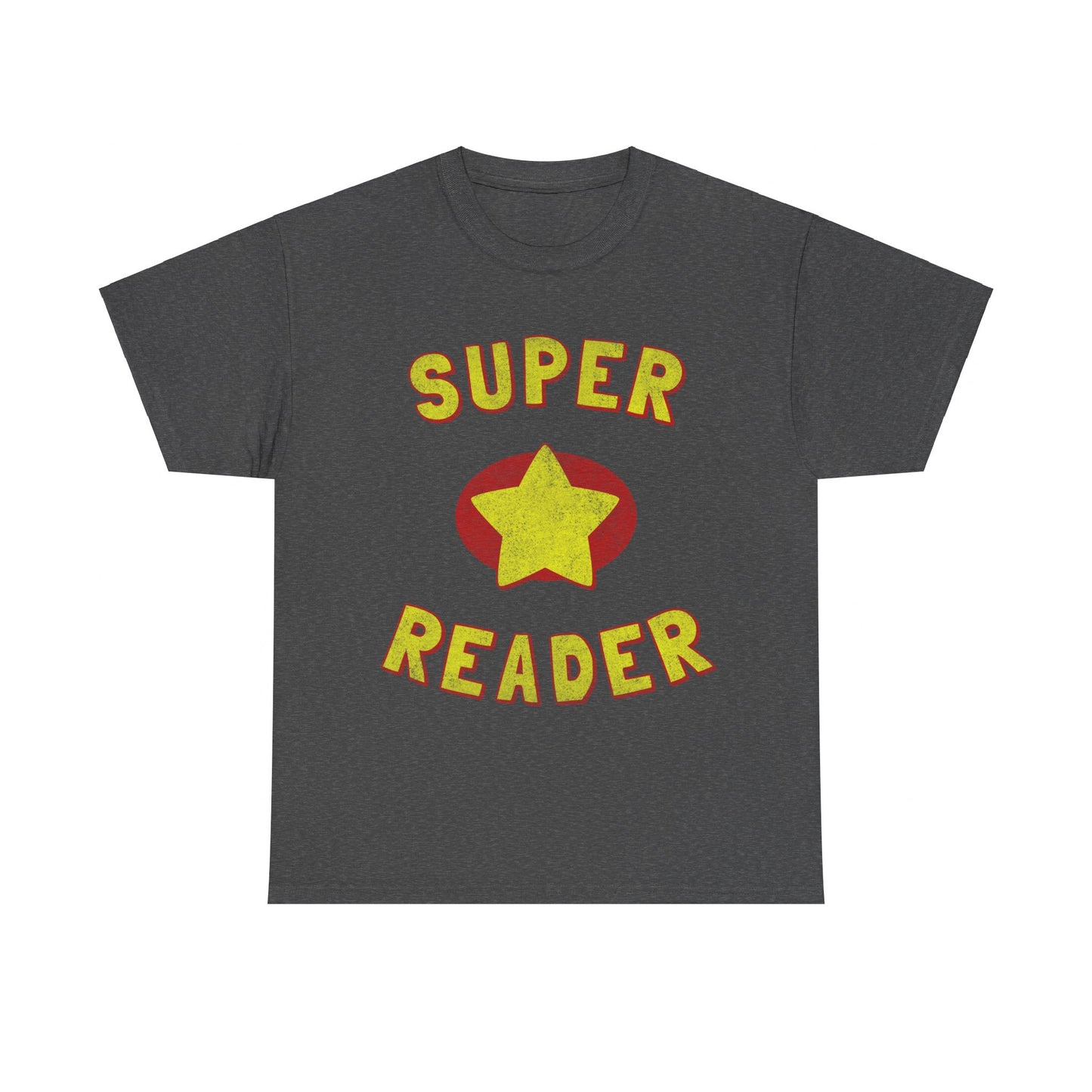 Super Reader Retro Unisex Graphic T-Shirt, Sizes S-5XL