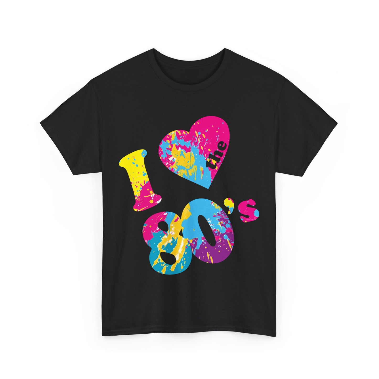 I Love the 80's Unisex Graphic T-Shirt, Sizes S-5XL