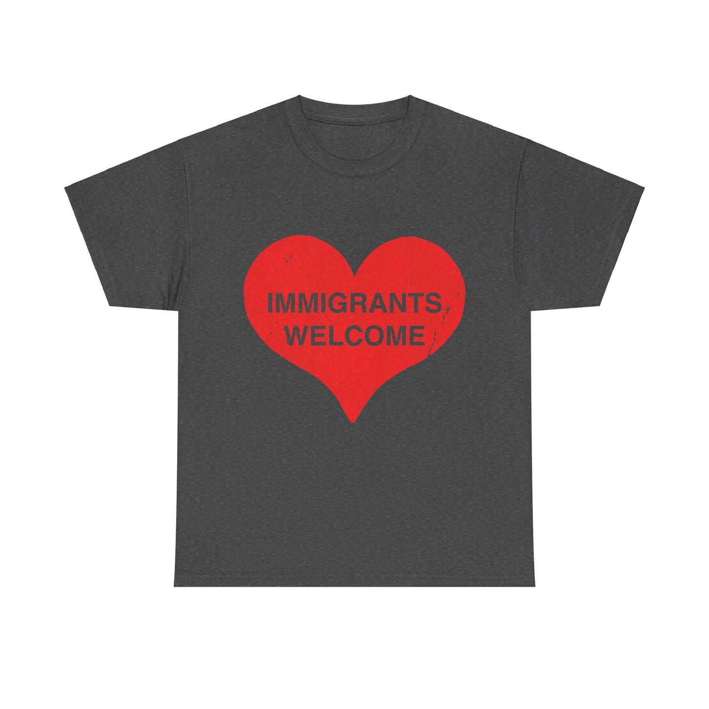 Immigrants Welcome Unisex Graphic T-Shirt, Sizes S-5XL